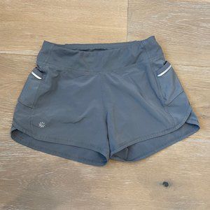 Athleta Girl Record Breaker Shorts (M - GREY)